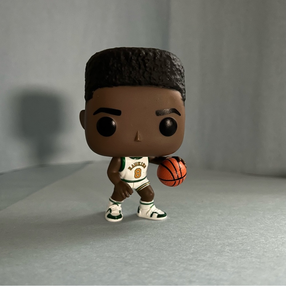 Funko Brown and Black Basketball Player Vinyl Figure
